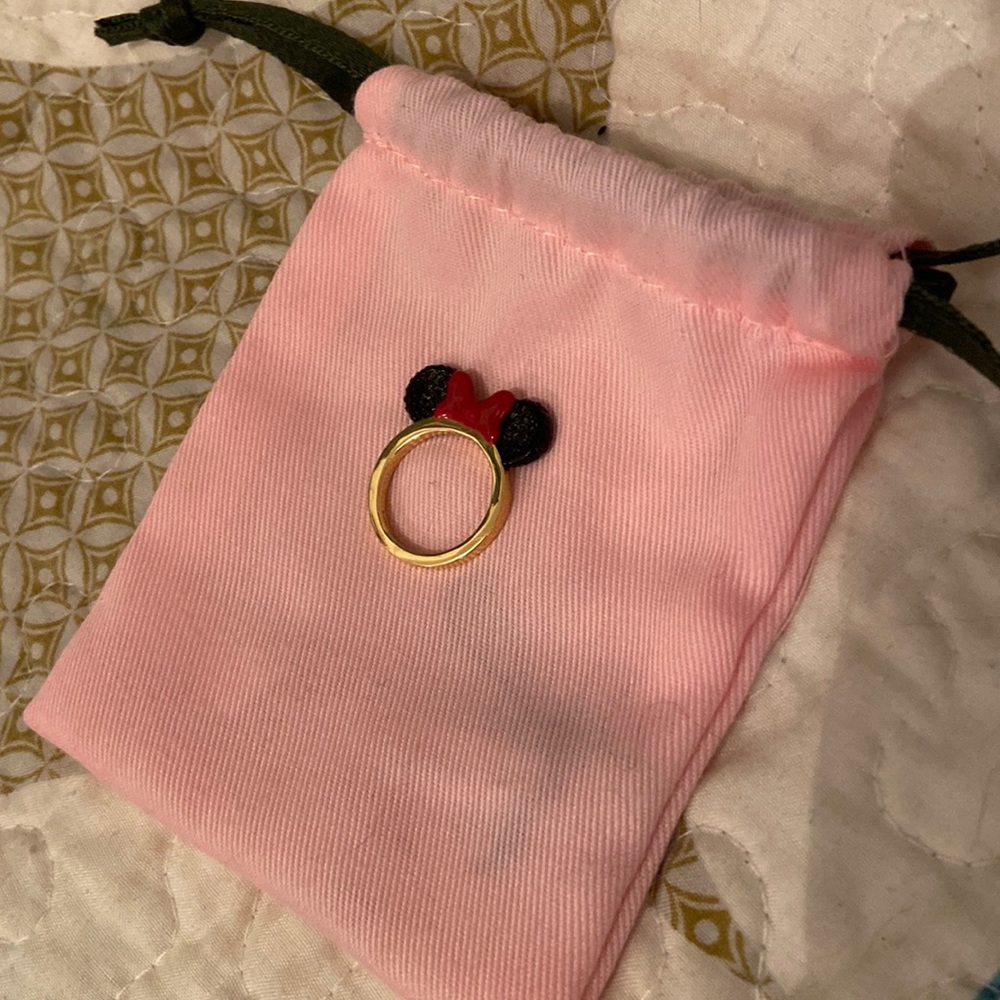 Kate Spade Minnie Mouse Ring size 7